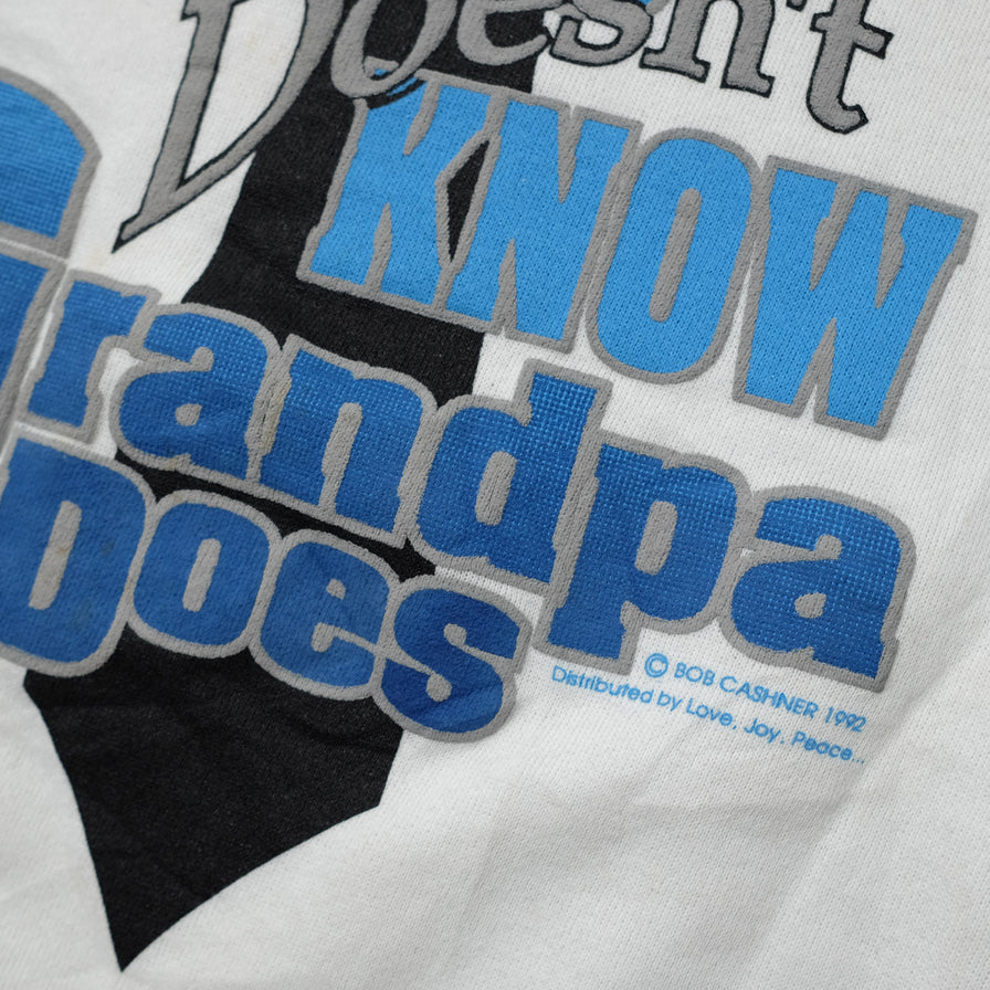 Vintage 1992 Dad Grandpa Sweater XLarge