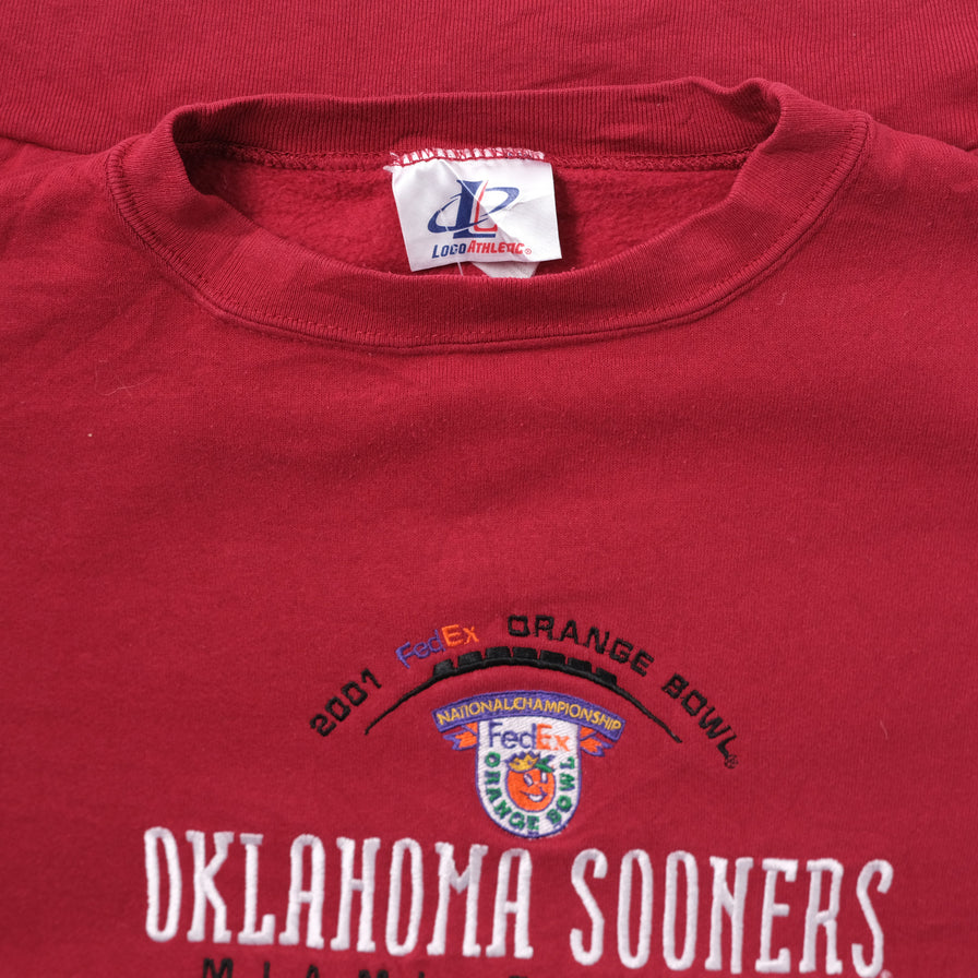 Vintage 2001 Sooners Sweater XLarge