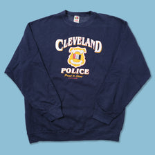 Vintage 1997 Police Sweater XLarge