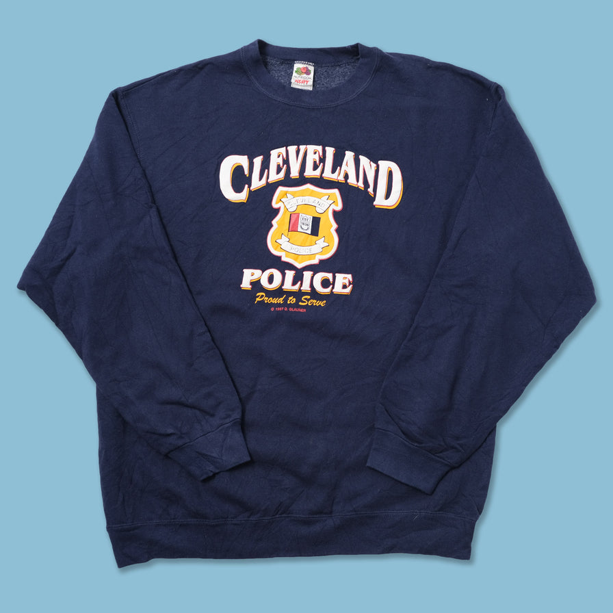 Vintage 1997 Police Sweater XLarge