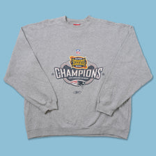 Vintage Reebok Patriots Sweater XLarge / XXLarge