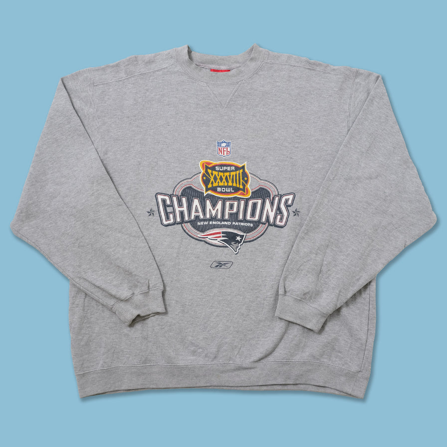 Vintage Reebok Patriots Sweater XLarge / XXLarge