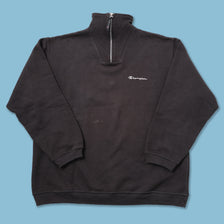 Vintage Champion Q-Zip Sweater XLarge