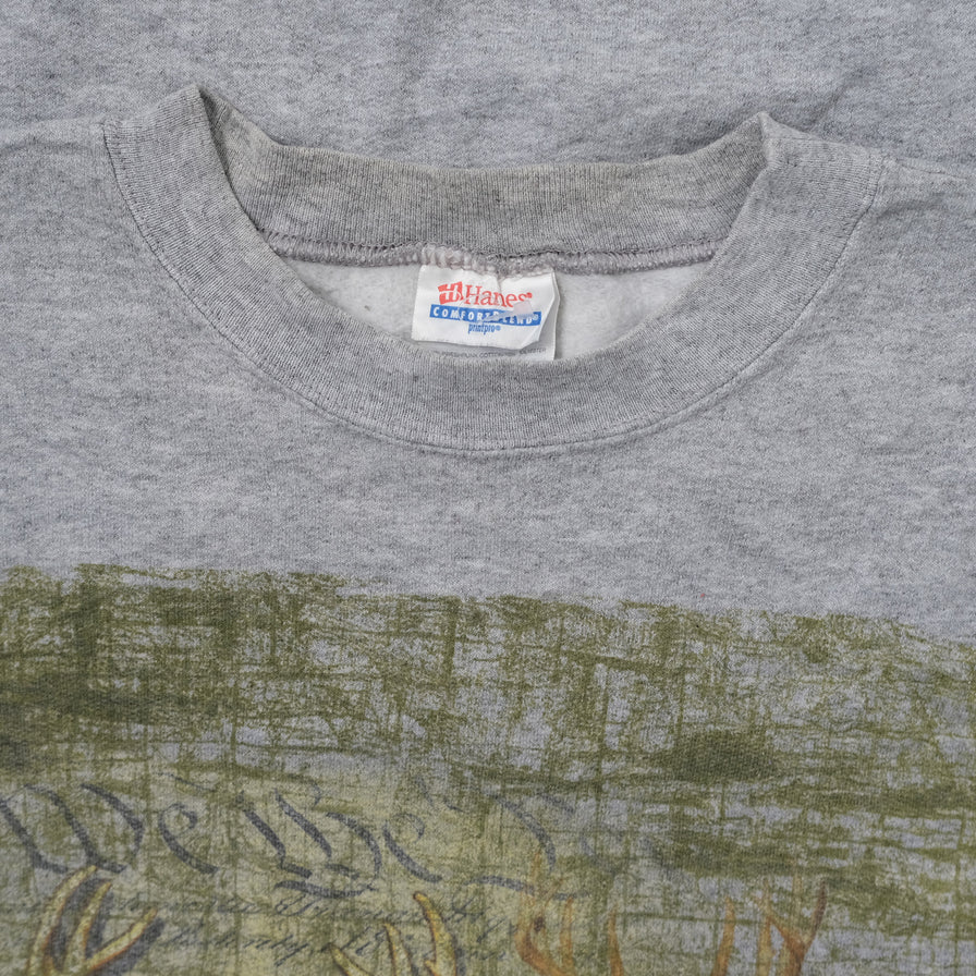 Vintage Deer Sweater XLarge