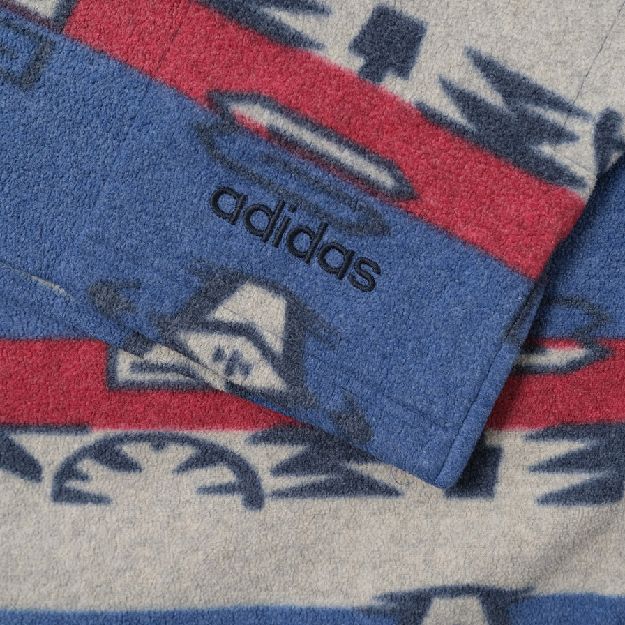 Vintage adidas Half Zip Fleece XLarge