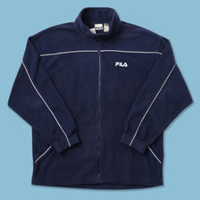 Vintage Fila Fleece Jacket Large