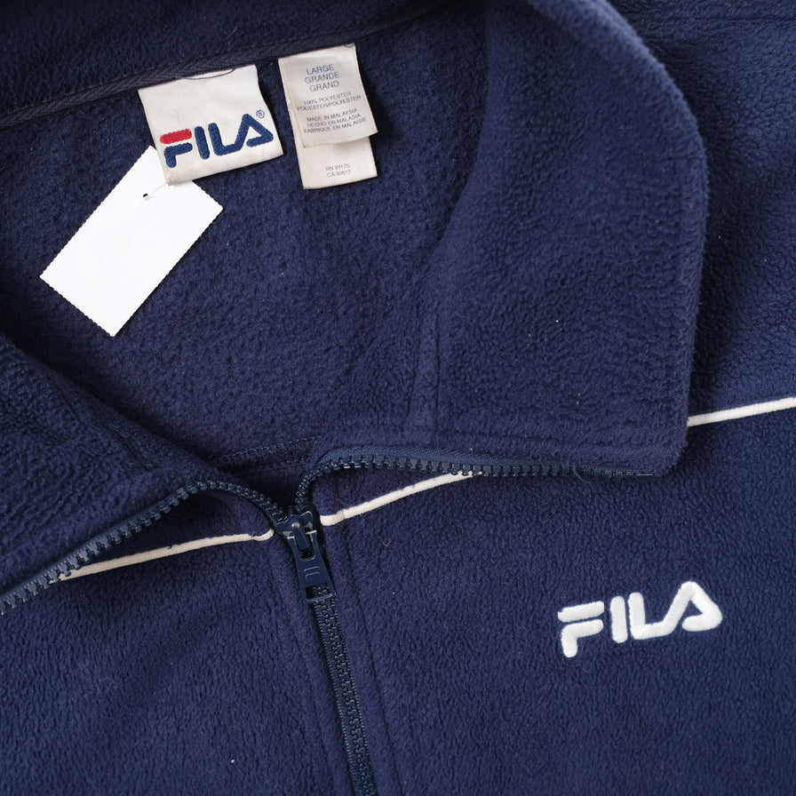 Vintage Fila Fleece Jacket Large