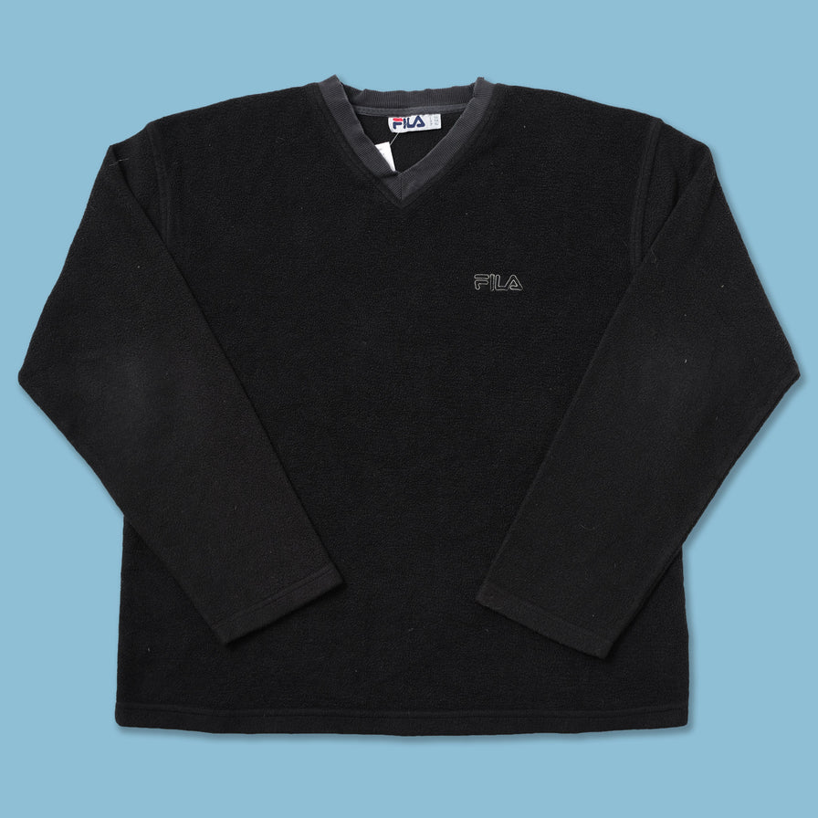 Vintage Fila V-Neck Fleece XLarge