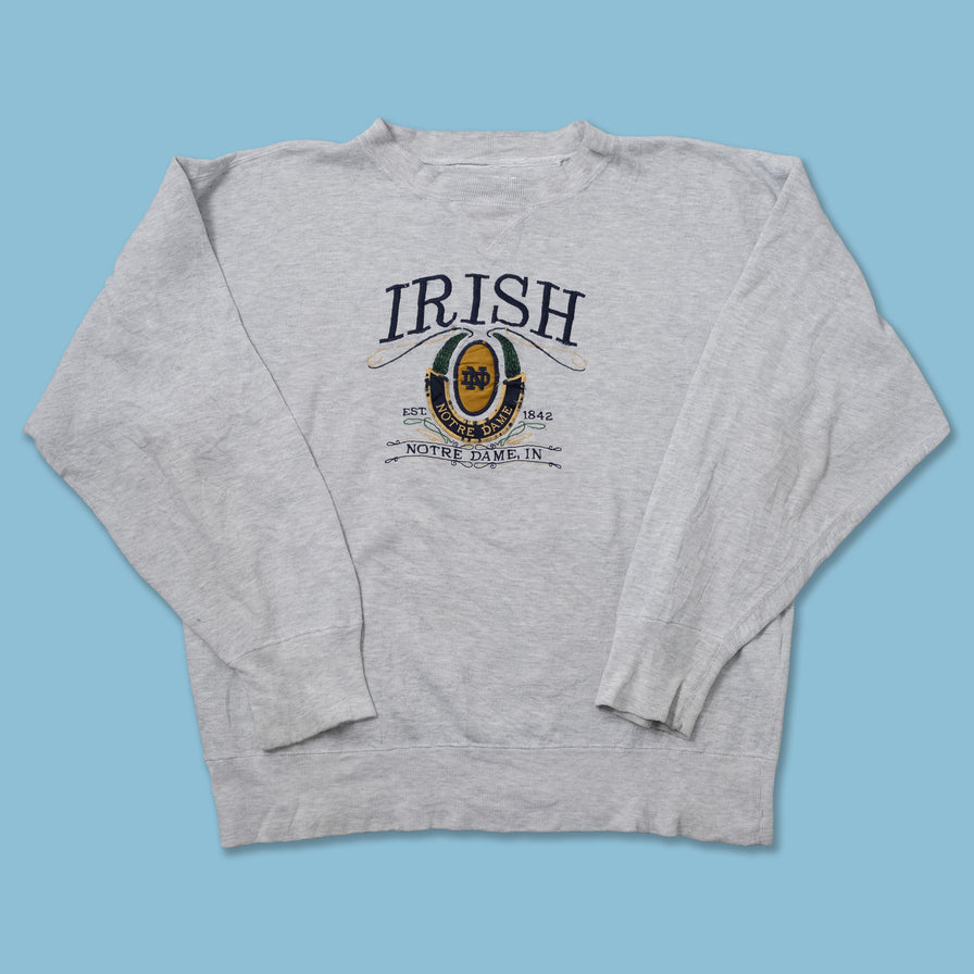 Vintage Notre Dame Sweater XLarge