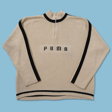Vintage Puma Q-Zip Sweater XXLarge