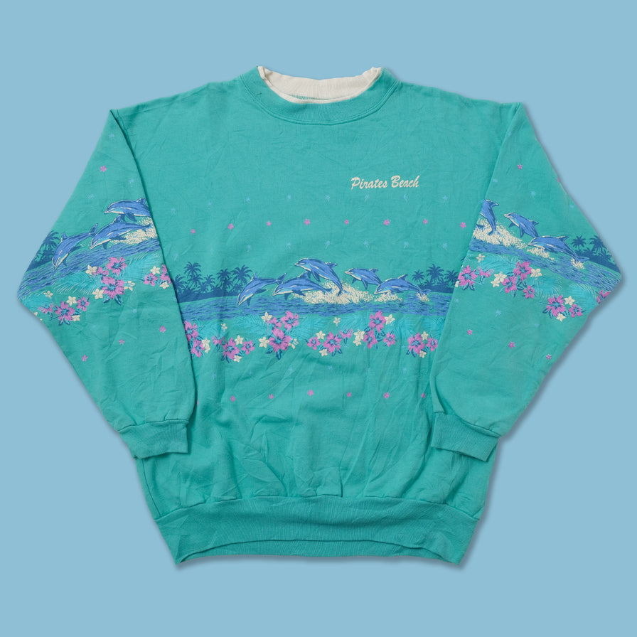 Vintage Pirates Beach Sweater XLarge