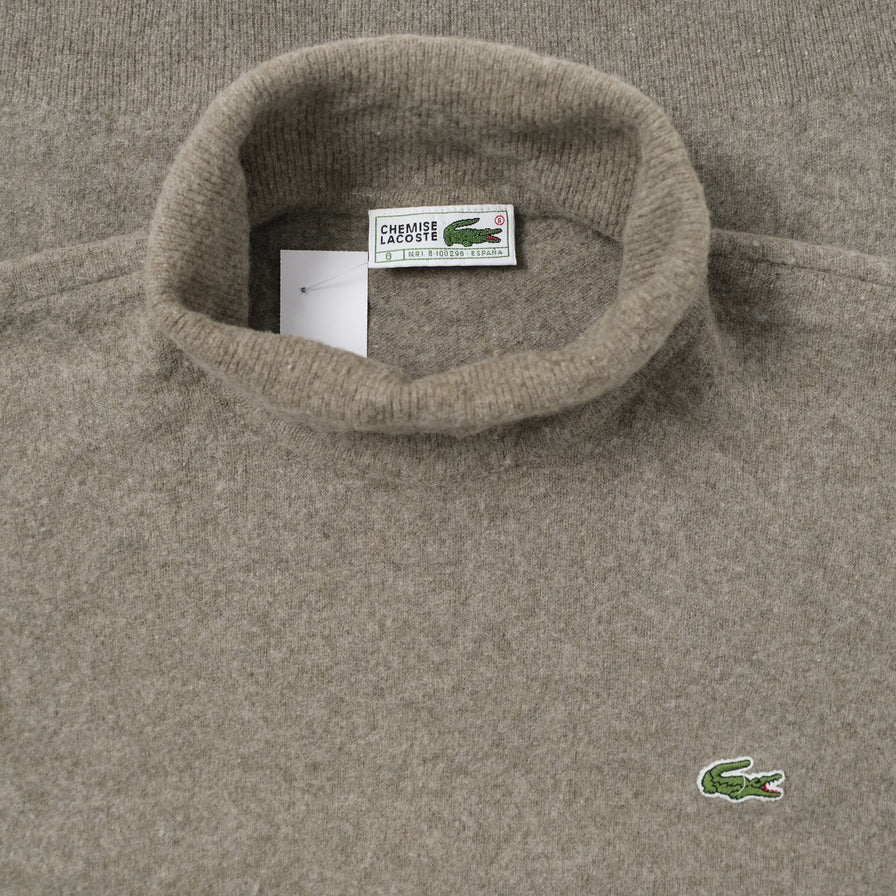 Vintage Lacoste Turtleneck Sweater Medium / Large