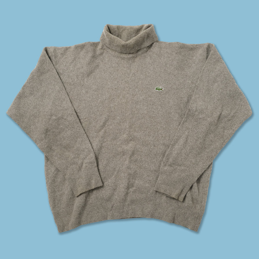 Vintage Lacoste Turtleneck Sweater Medium / Large