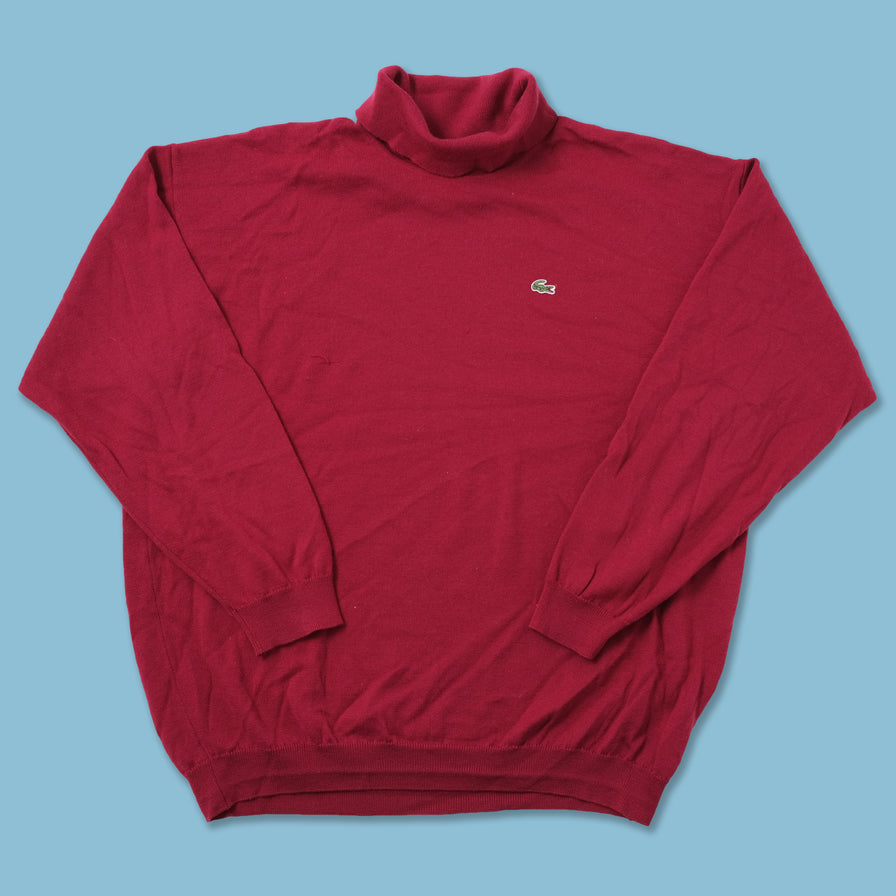 Vintage Lacoste Turtleneck Sweater XLarge