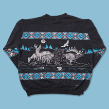 Vintage 1990 Animal Sweater Small / Medium