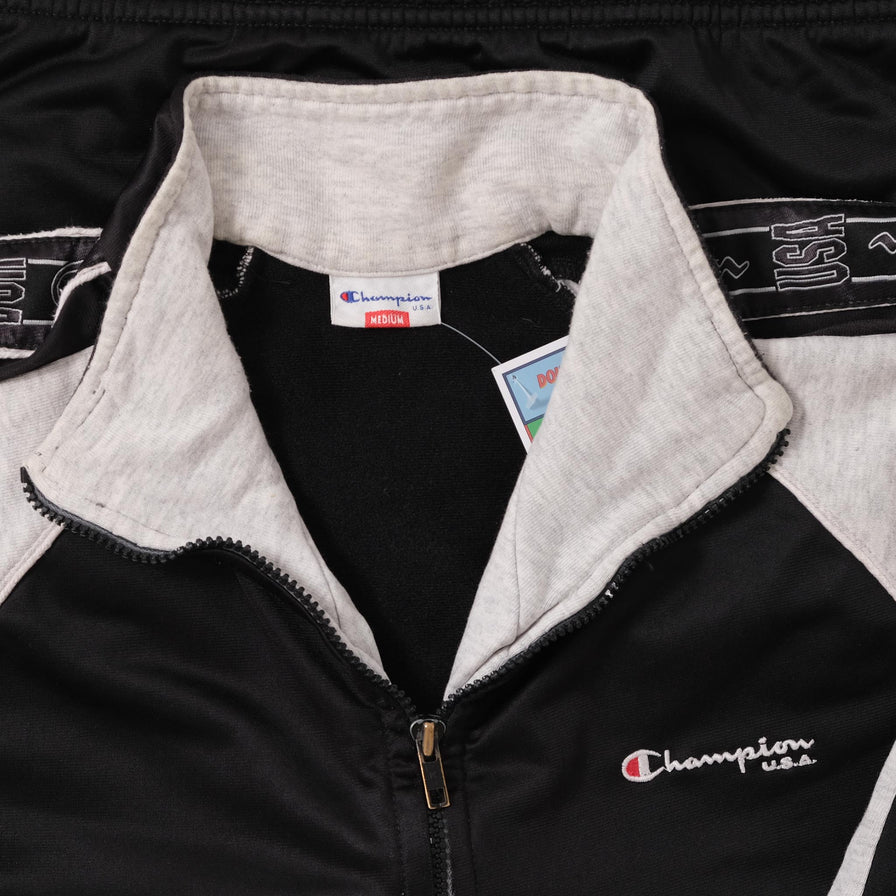 Vintage Champion USA Track Jacket Medium 