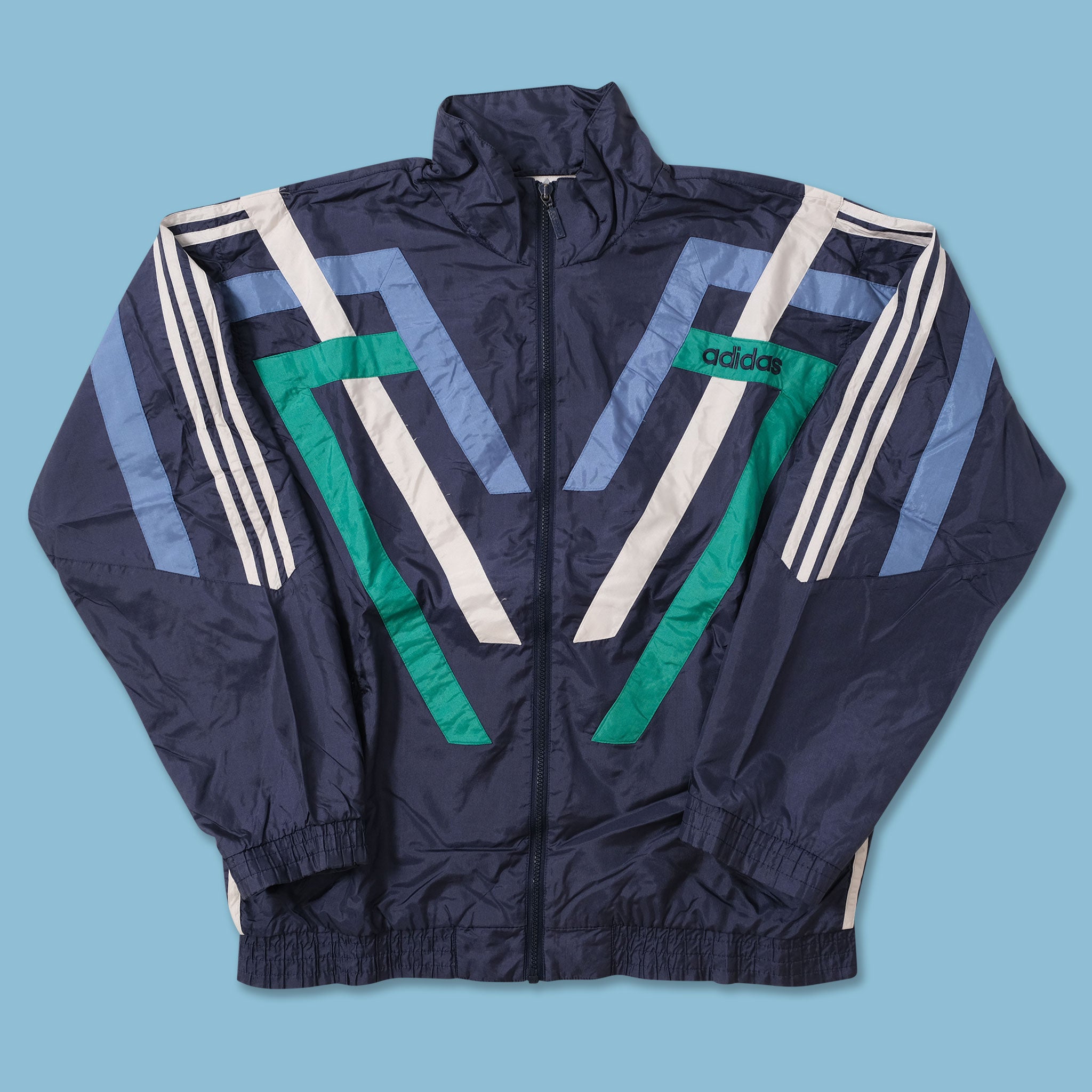 Vintage adidas Track Jacket Large Double Double Vintage