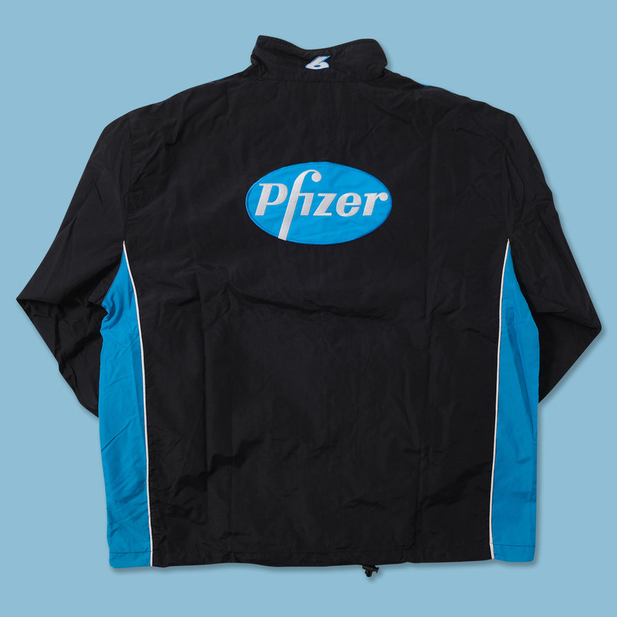 Vintage Pfizer Racing Team Track Jacket XLarge 