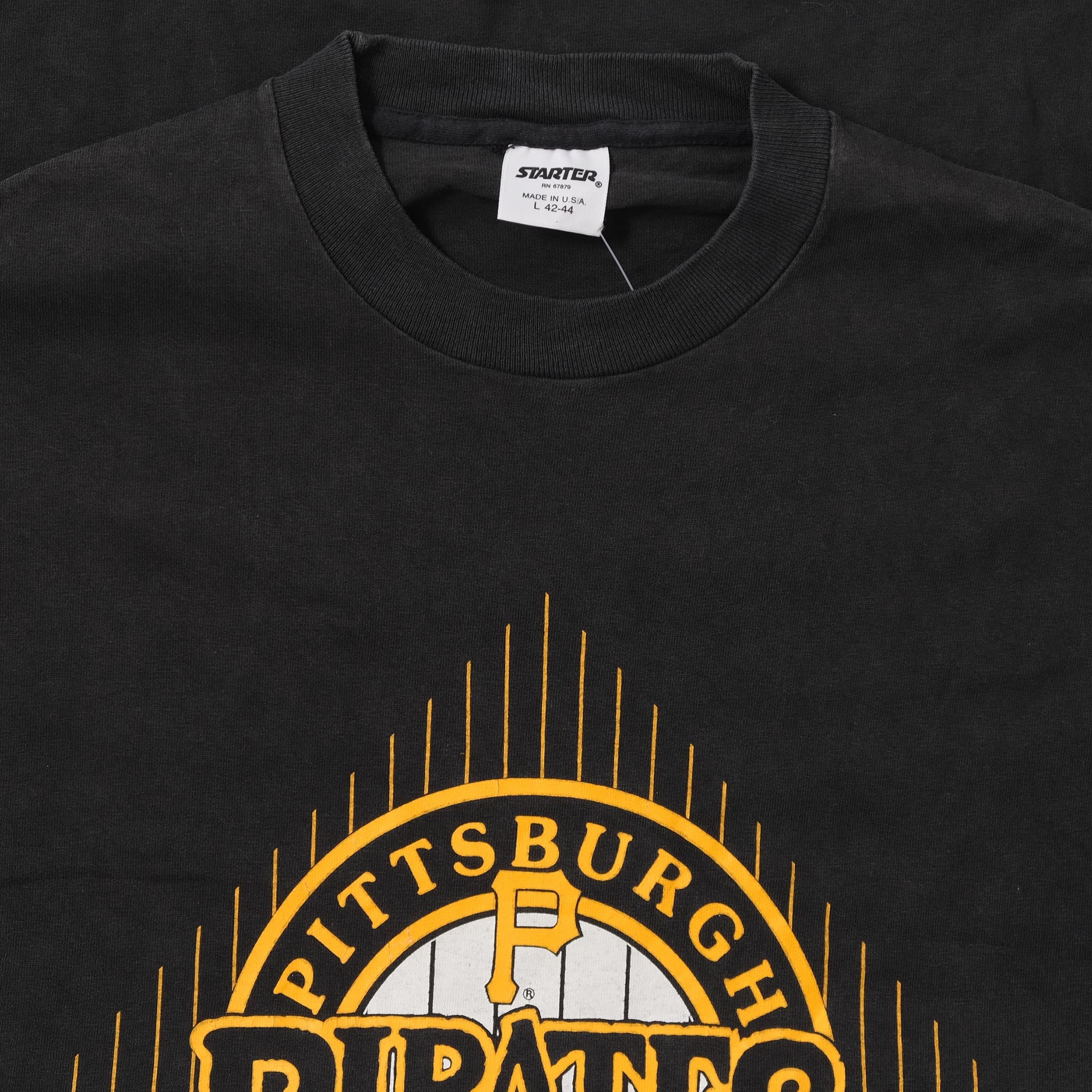 Vintage MLB Pittsburgh Pirates Tee Shirt 1991 Size Large Made in USA