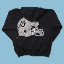 Vintage Oakland Raiders Sweat Jacket Large 