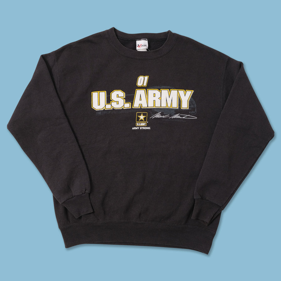 Vintage US Army Racing Sweater Large 