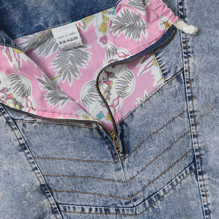 Vintage Heavy Denim Pullover XLarge 