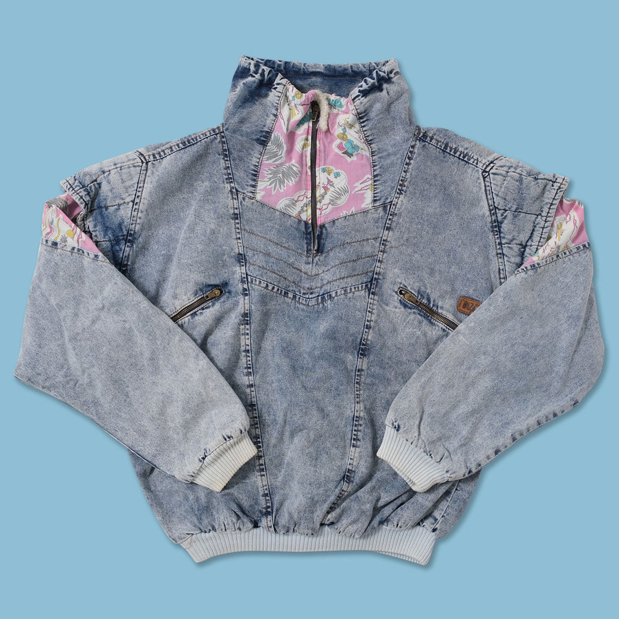 Vintage Heavy Denim Pullover XLarge 