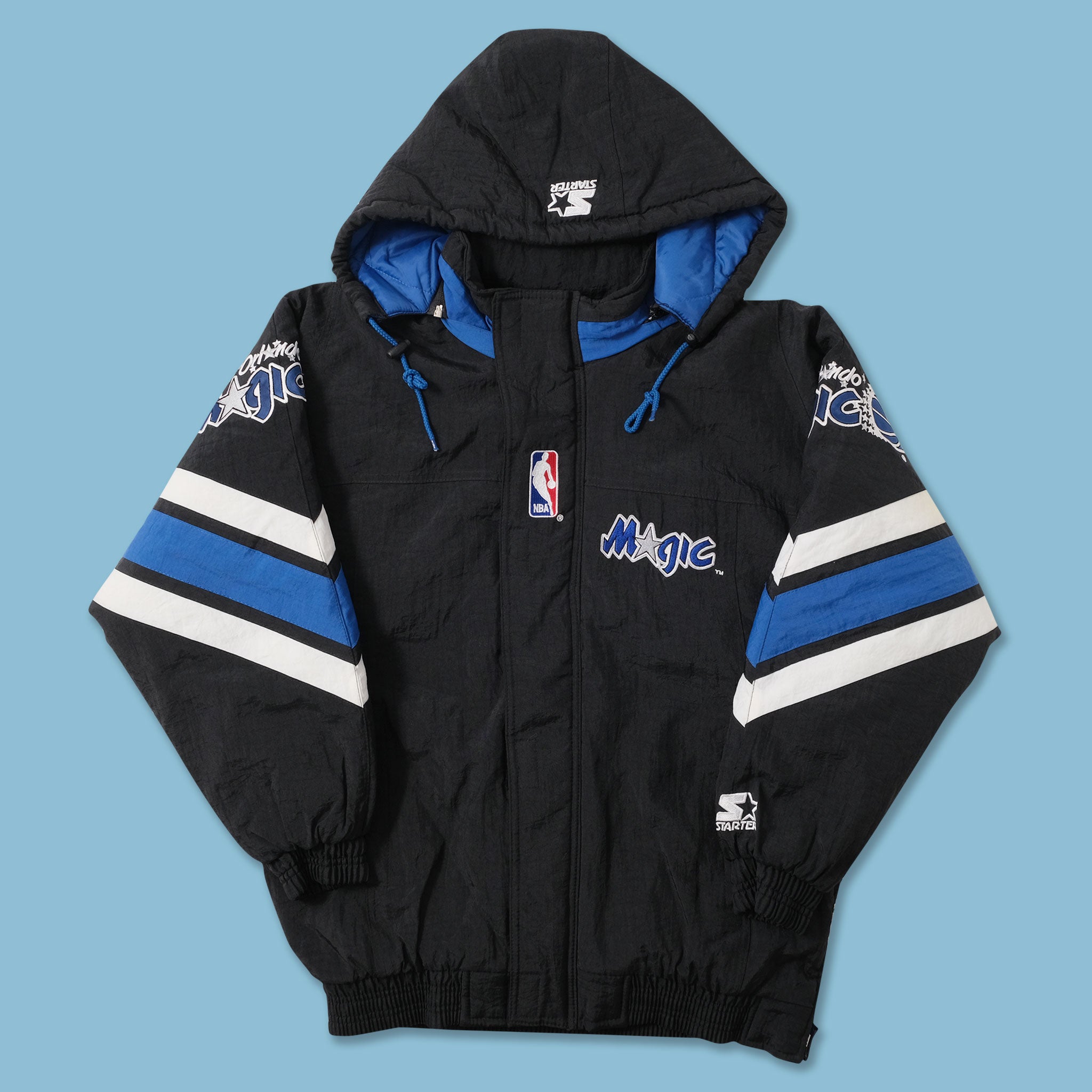 Vintage 1990s NBA Orlando Magic Zip Up offers Starter Jacket