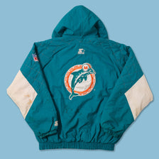 Vintage Starter Miami Dolphins Jacket XLarge 