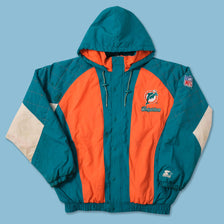 Vintage Starter Miami Dolphins Jacket XLarge 