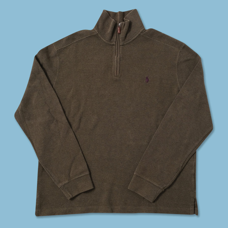 Polo Ralph Lauren Q-Zip Sweater Large 