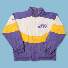 Vintage Utah Jazz Padded Jacket Large 