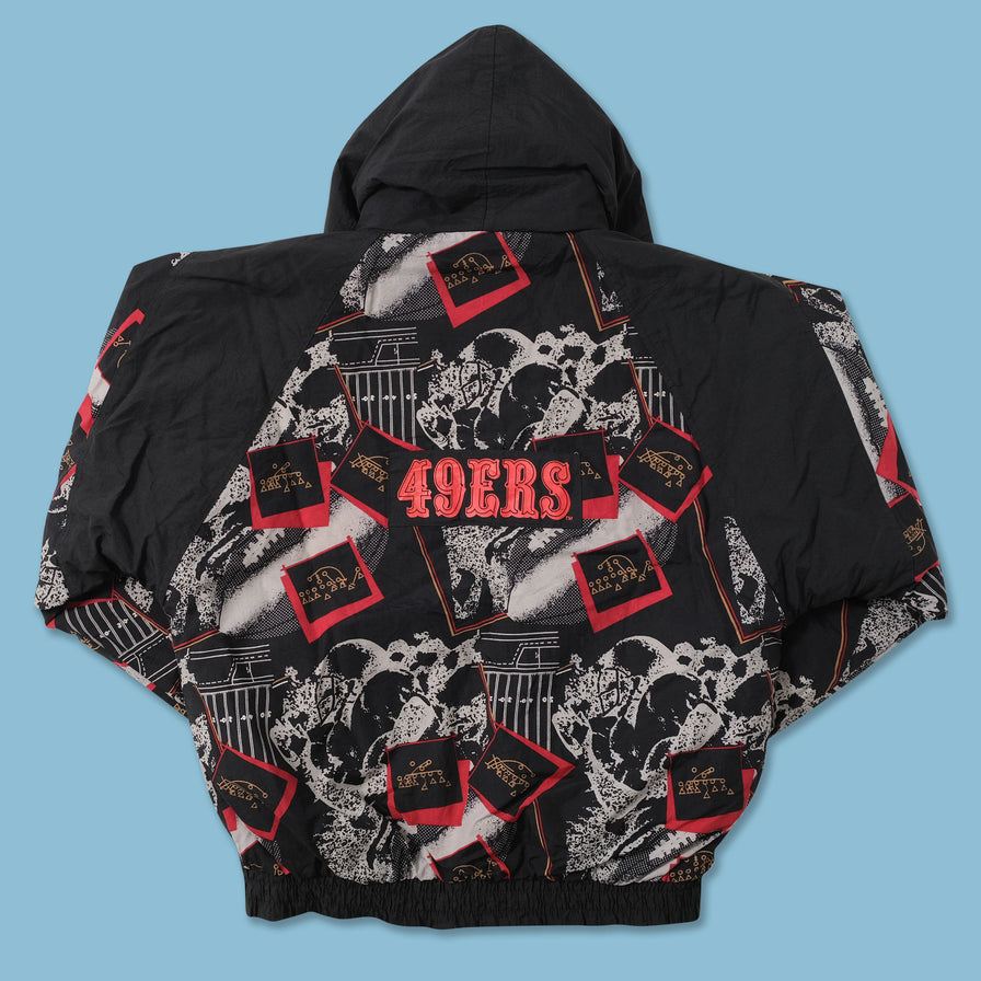 Vintage San Francisco 49ers Padded Jacket Medium 