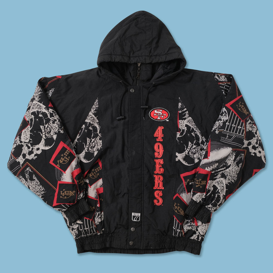 Vintage San Francisco 49ers Padded Jacket Medium 