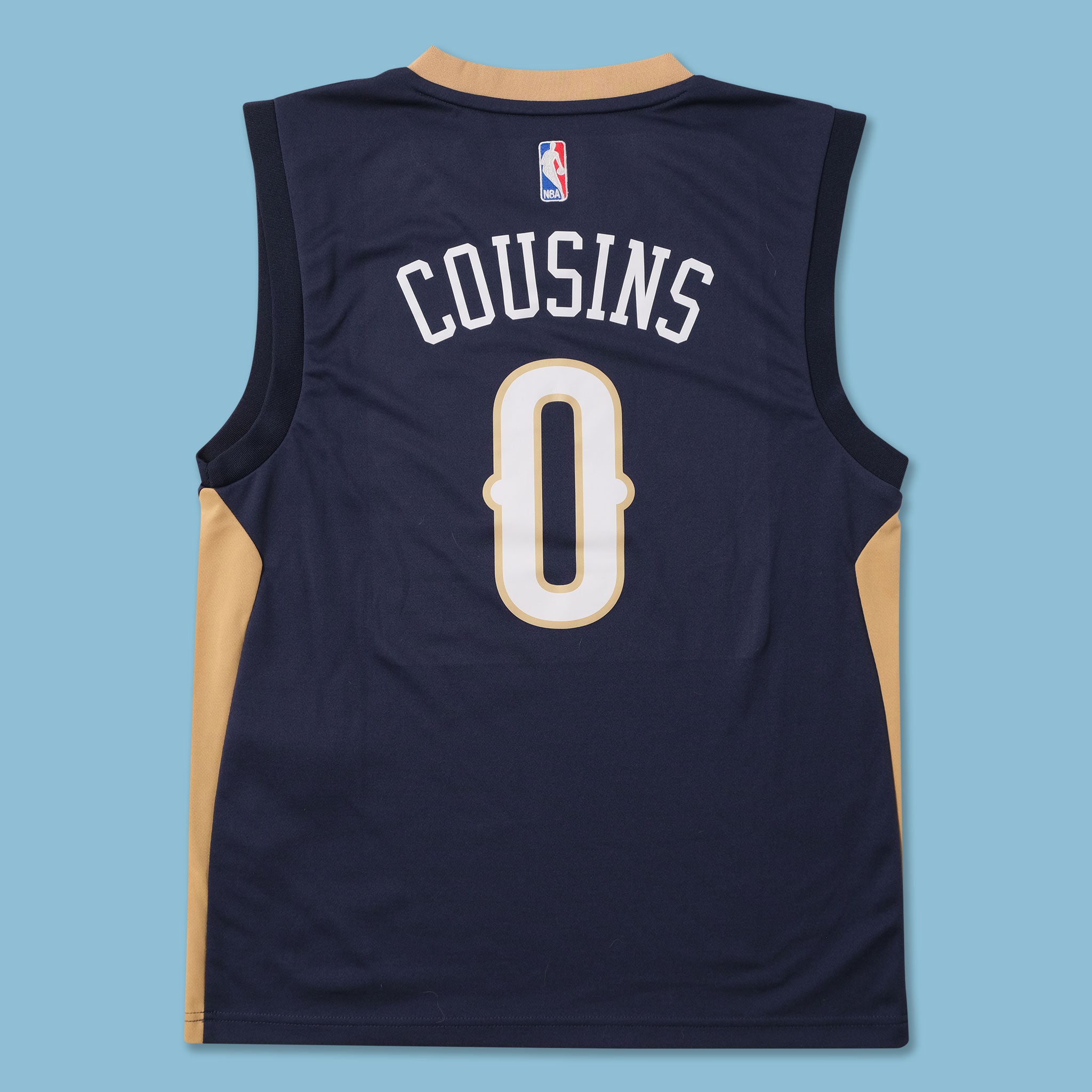 Youth NBA fashion Adidas Jersey Tank New Orleans Pelicans Cousins 2017 0 Navy Size XL 18