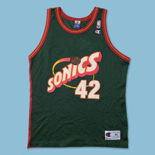 Vintage Seattle Supersonics Baker Jersey XLarge 