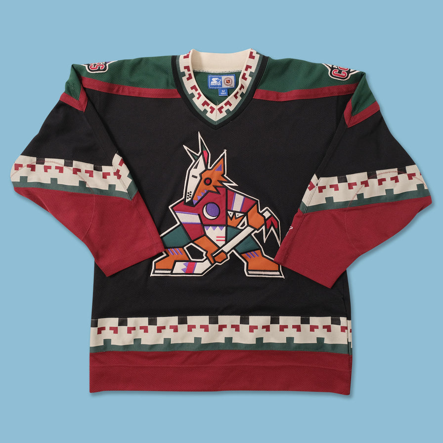 Vintage Starter Phoenix Coyotes Jersey Medium Double Double Vintage