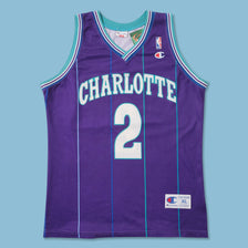 Vintage Charlotte Hornets Johnson Jersey XLarge 