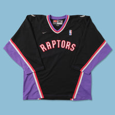 Vintage Nike Toronto Raptors Shooting Shirt Large 