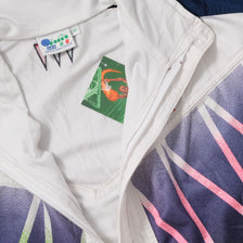 Vintage Diadora Italy Women's Track Jacket Medium