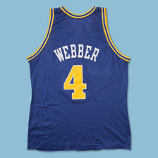 Vintage Golden State Warriors Webber Jersey XLarge 