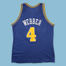 Vintage Golden State Warriors Webber Jersey XLarge