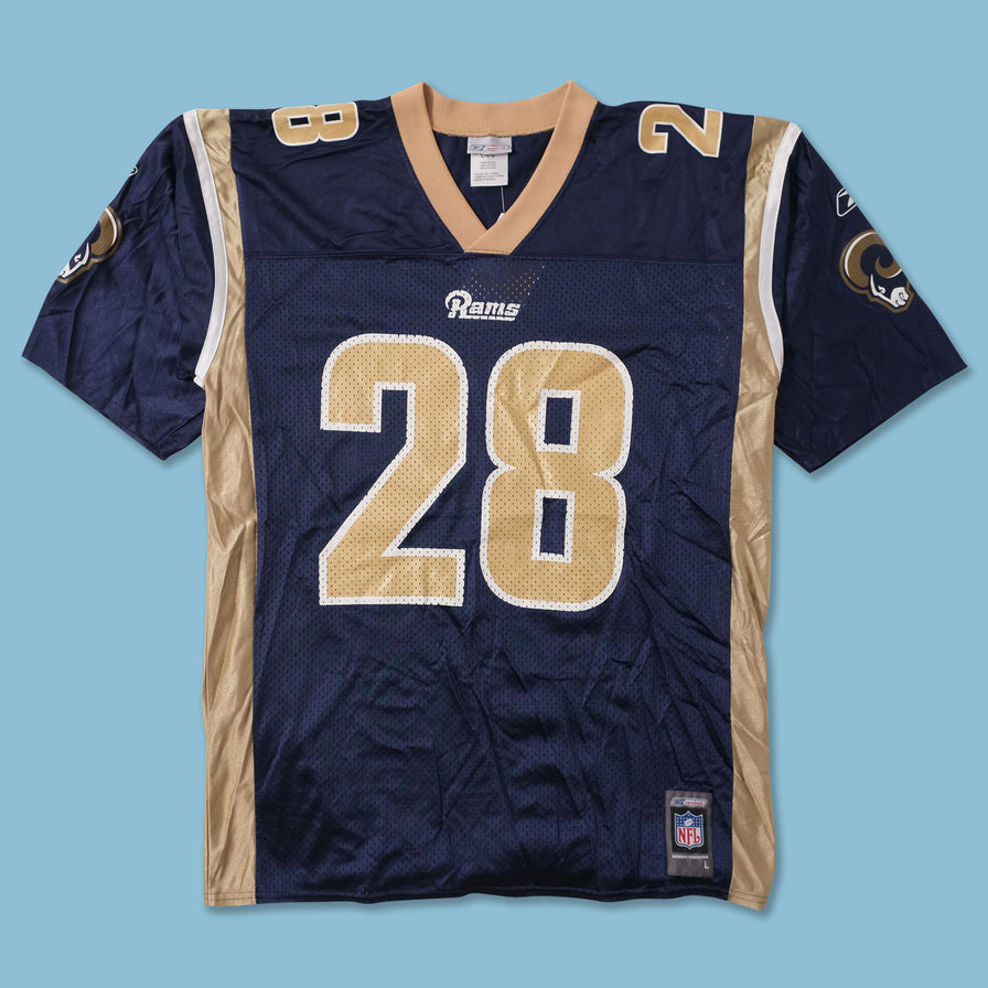Vintage Reebok Rams Faulk Jersey XLarge 