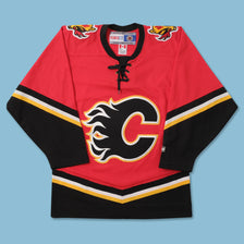 Vintage Calgary Flames Jersey Small 