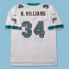 Vintage Reebok Miami Dolphins Williams Jersey XXL 