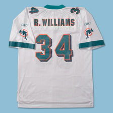 Vintage Reebok Miami Dolphins Williams Jersey XXL