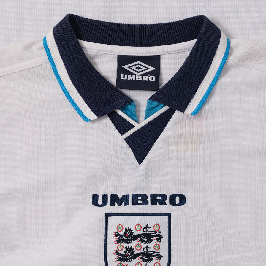 1996 Umbro England Shearer Jersey Large 
