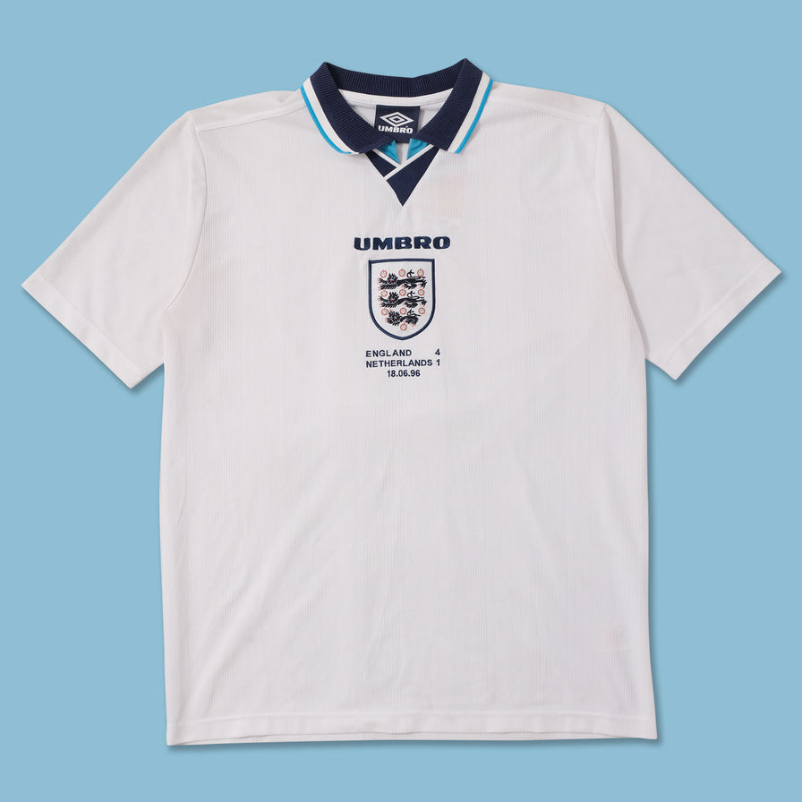1996 Umbro England Shearer Jersey Large 
