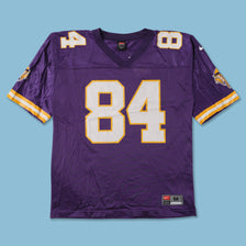 Vintage Nike Minnesota Vikings Moss Jersey Large 