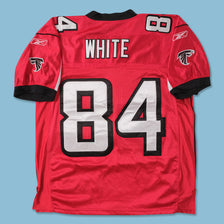 Vintage Atlanta Falcons White Jersey Large